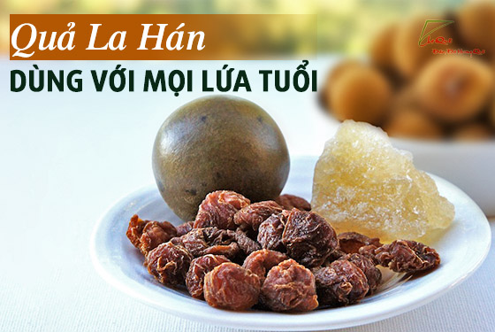 QUẢ LA HÁN CHỮA HO VIÊM HỌNG